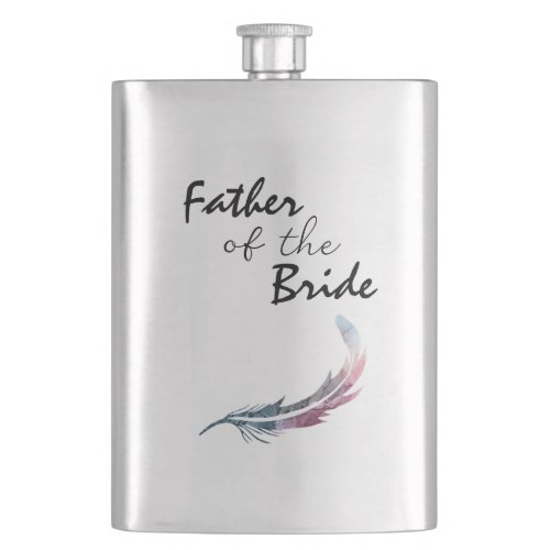 Father of the Bride Flask
