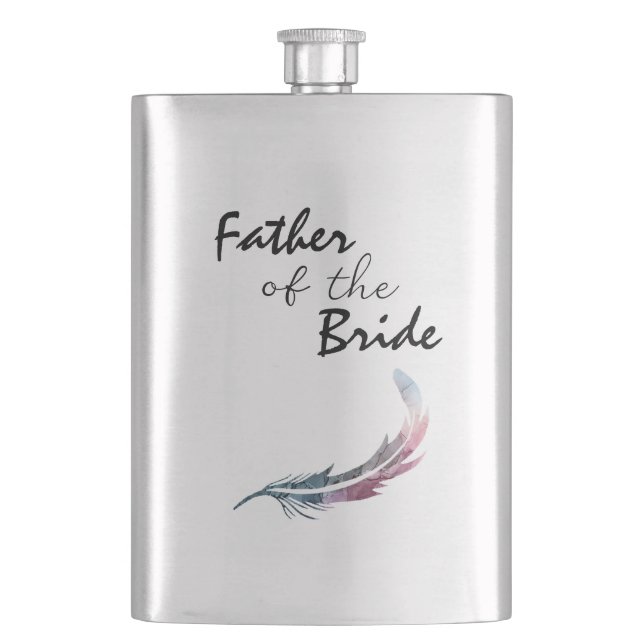 Father of the Bride Flask (Front)