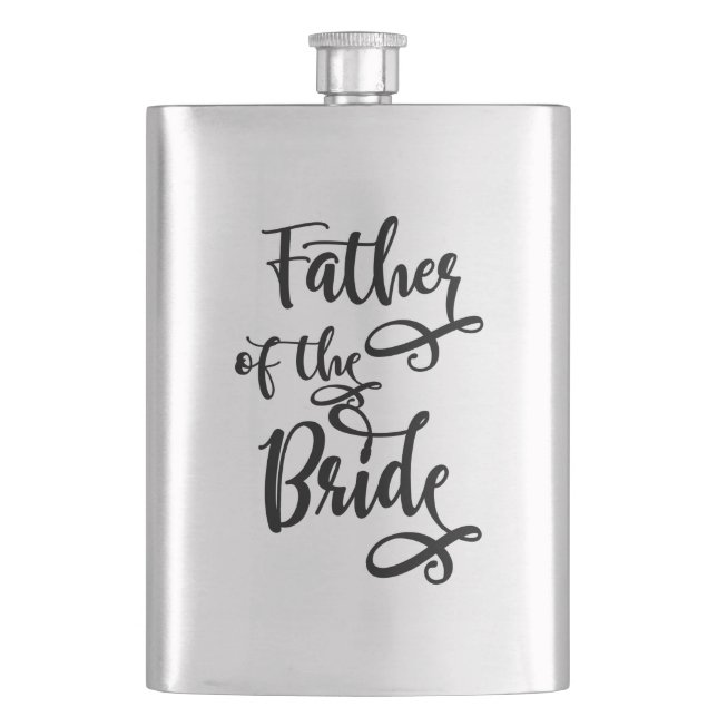 Father of the Bride Flask (Front)
