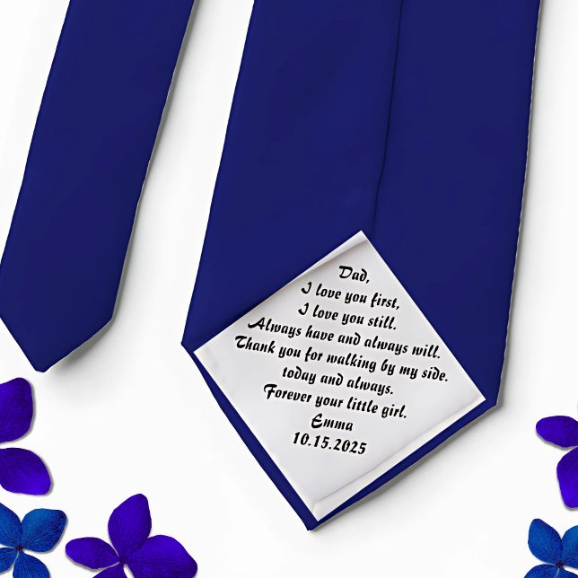 Father of the Bride Gift from Bride Neck Tie (Creator Uploaded)
