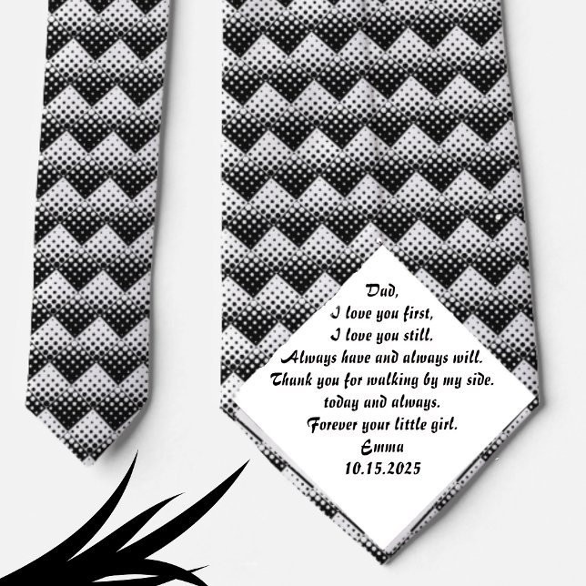 Father of the Bride Gift from Bride Neck Tie (Creator Uploaded)