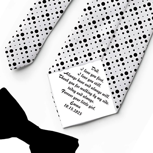 Father of the Bride Gift from Bride Neck Tie (Creator Uploaded)