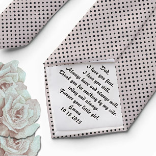 Father of the Bride Gift from Bride Neck Tie