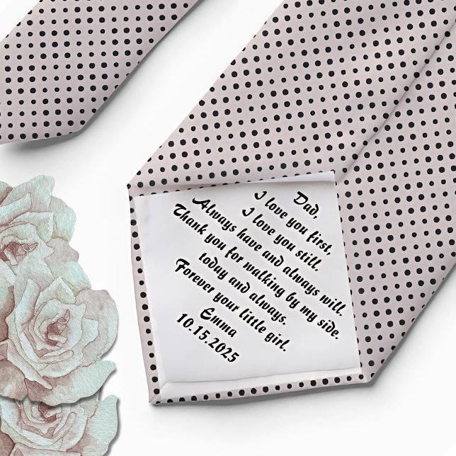 Father of the Bride Gift from Bride Neck Tie (Creator Uploaded)