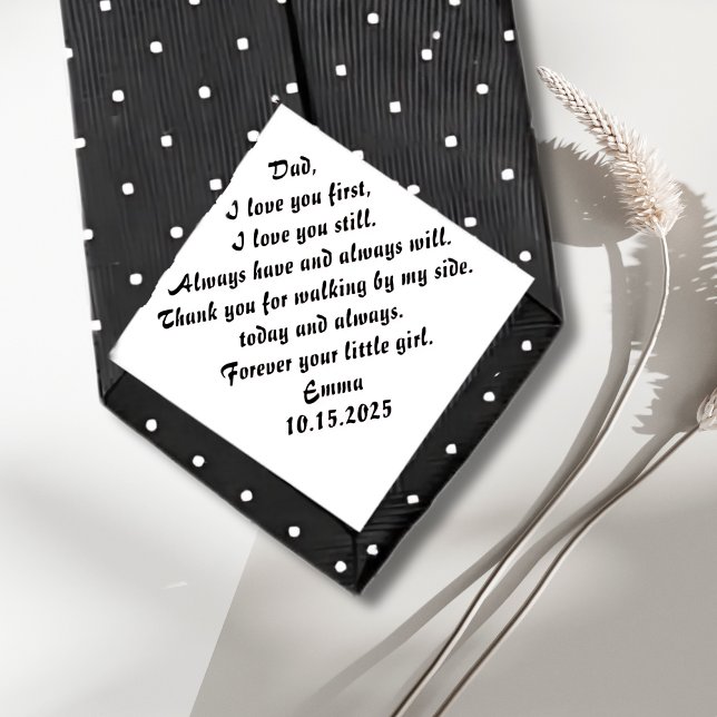Father of the Bride Gift from Bride Neck Tie (Creator Uploaded)
