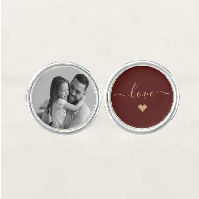 Father of the Bride Gift, Gift from Bride, custom  Cufflinks (Father of the Bride Gift, Gift from Bride, custom Cufflinks
)