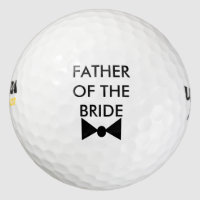 Father of the Bride Golf Balls
