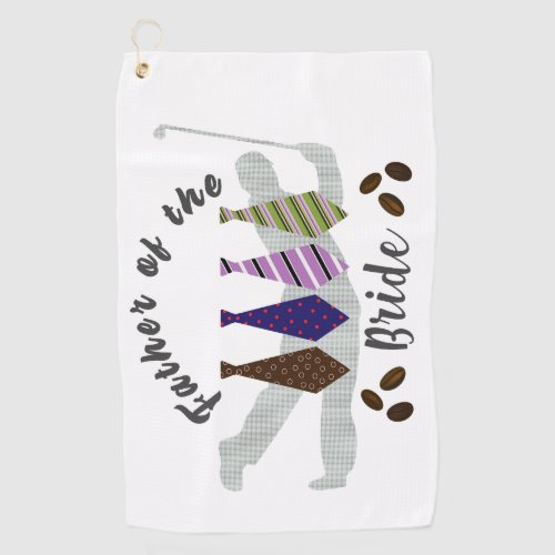 Father of the bride Golf Tower  Golf Towel