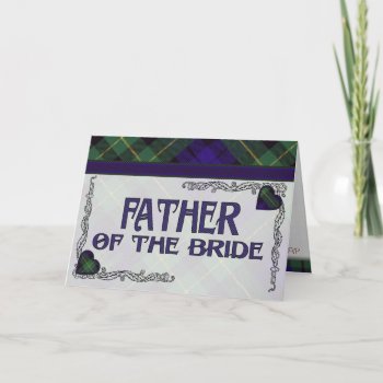 Father Of The Bride Invitation by TheTartanShop at Zazzle