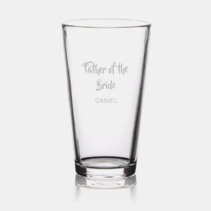 Father of the Bride Keepsake Pint Glass