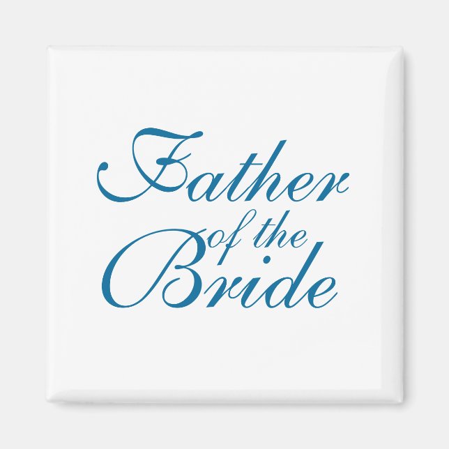 Father of the Bride Magnet (Front)