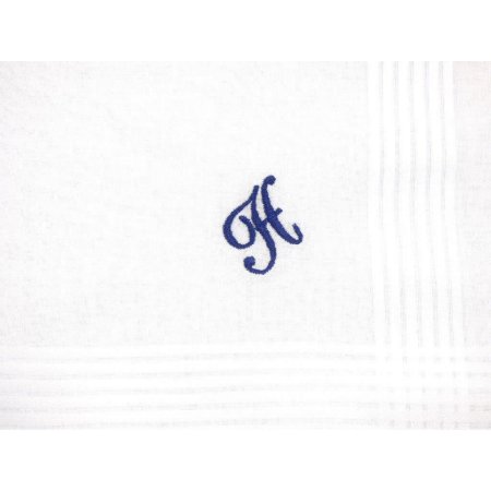 Father Of The Bride Monogrammed Handkerchief