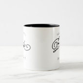 Father of the Bride Mug Personalize Your Date (Center)