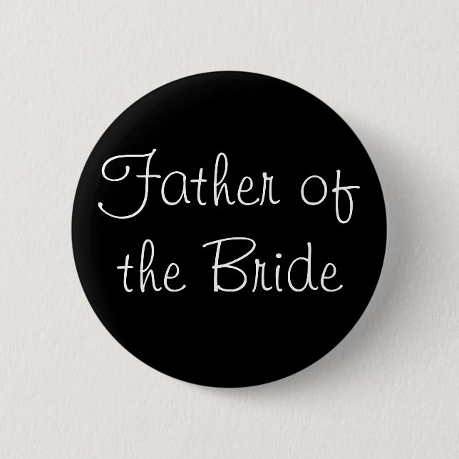 Father of the Bride Pin (Front)