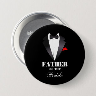 Father of the Bride Pinback Button