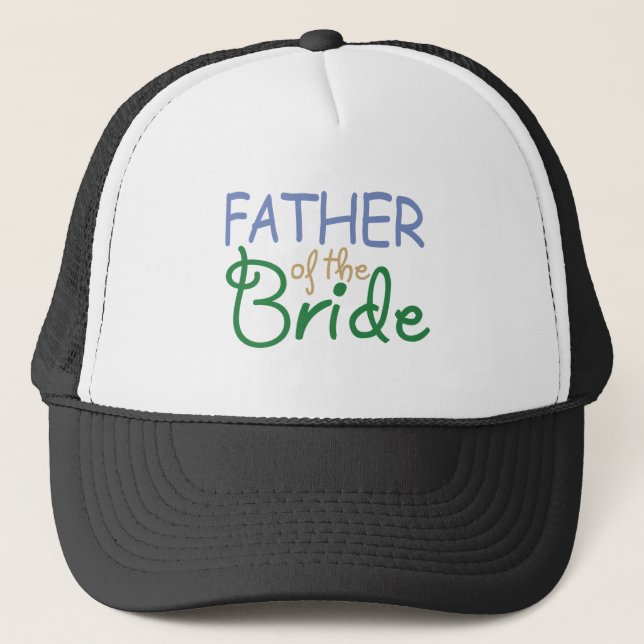 Father of the Bride Trucker Hat (Front)