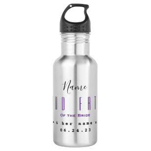 Father of the Bride Water Bottle HAMbyWG