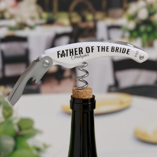 Father of The Bride Wedding Parent Gift Corkscrew