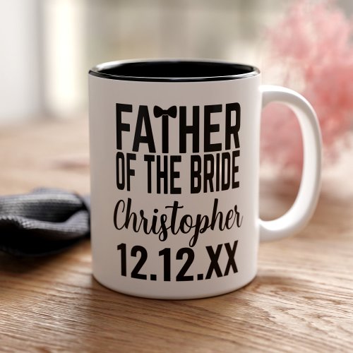 Father of the Bride Wedding Parent Mug