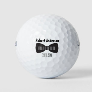 Father of The Bride Wedding Party Gift Golf Balls