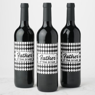 Father of the Bride Wine Label