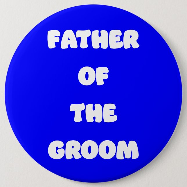 Father of the Groom Button (Front)