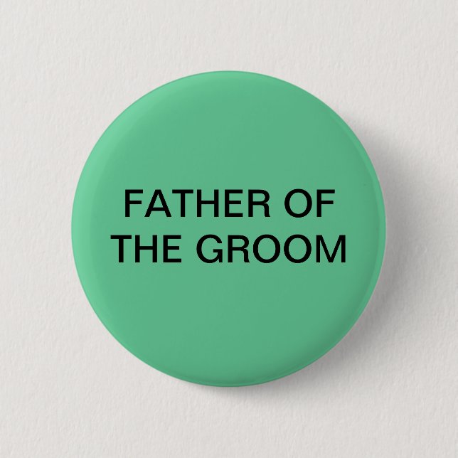 FATHER OF THE GROOM BUTTON (Front)