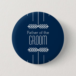 Father of the Groom Button - Choose your color!