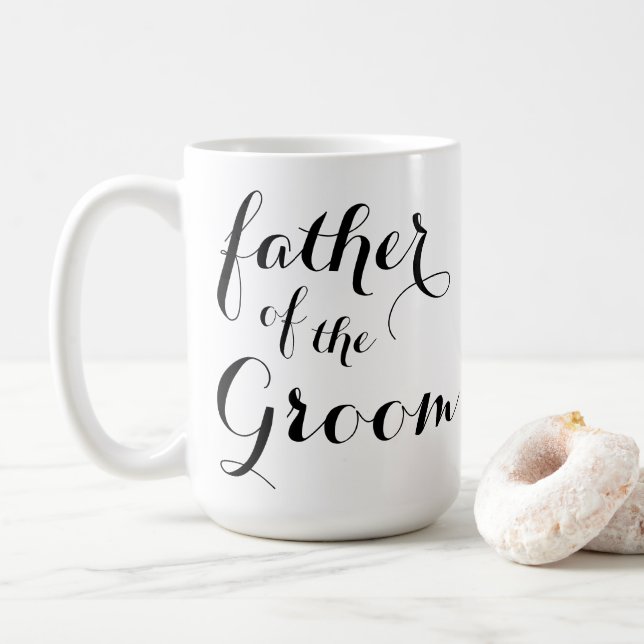 Father of the Groom Cup (With Donut)