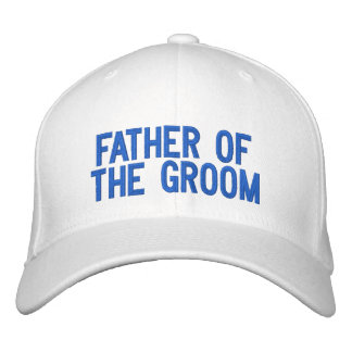 Father of the Groom Embroidered Baseball Hat