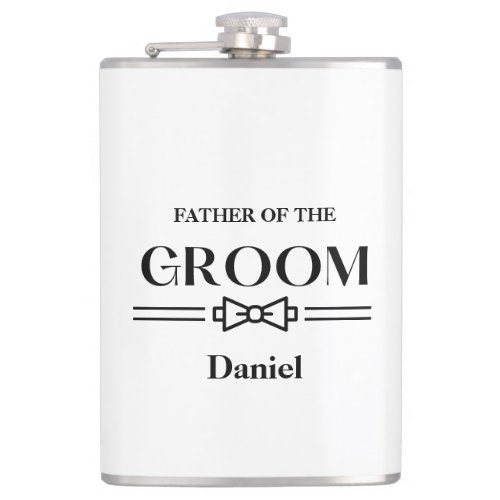 Father of The Groom Flask