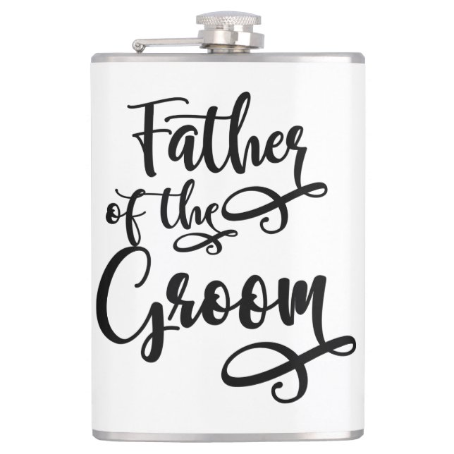 Father of the Groom Flask (Front)