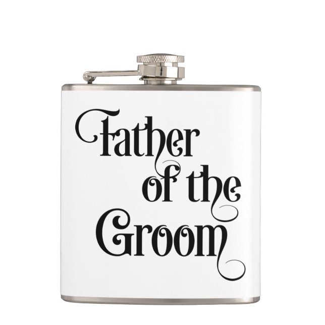 Father of the Groom Flask (Front)