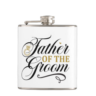 Father of the groom  flask