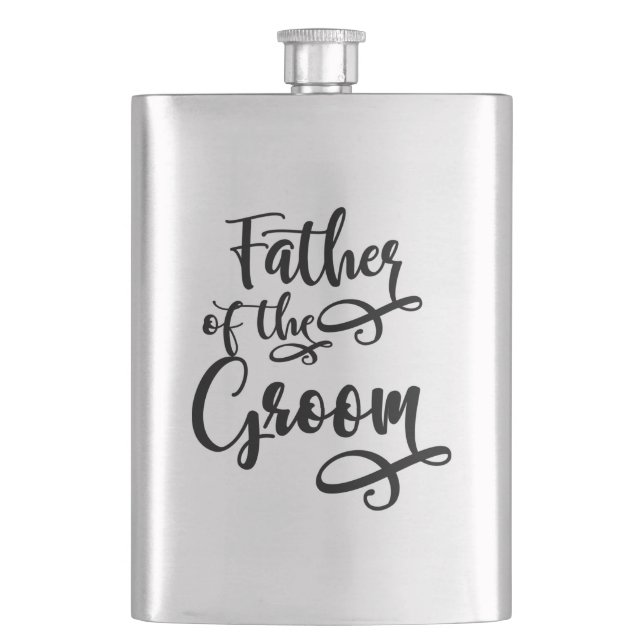 Father of the Groom Flask (Front)