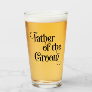 Father of the Groom Glass