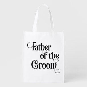 Father of the Groom Grocery Bag