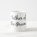 Father Of The Groom Mug at Zazzle