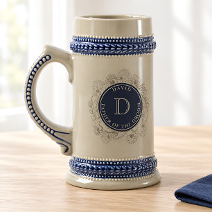 Father of the Groom Personalized Beer Stein