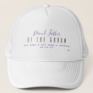 Father of the Groom Personalized hat HAMbyWG