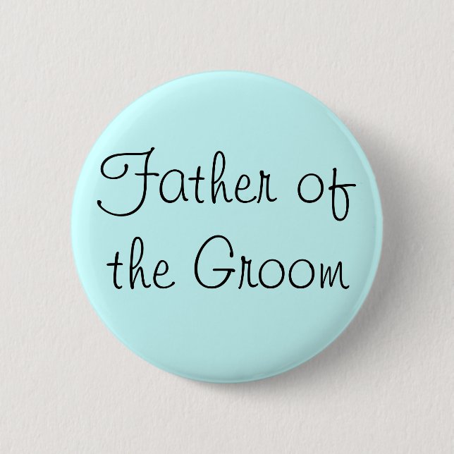 Father of the Groom Pin (Front)