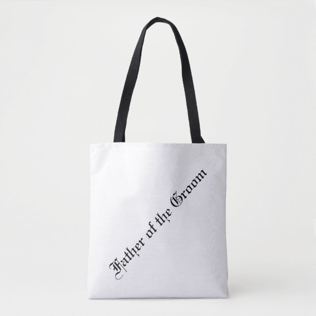 Father of the Groom Tote Bag (Front)