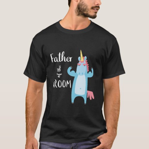 Father Of The Groom Unicorn Outfit Wedding Matchin T_Shirt