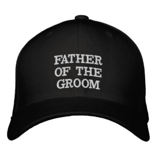 FATHER OF THE GROOM WEDDING Embroidered Baseball Cap
