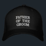 FATHER OF THE GROOM WEDDING Embroidered Baseball Embroidered Baseball Cap<br><div class="desc">FATHER OF THE GROOM WEDDING Embroidered Baseball Cap</div>