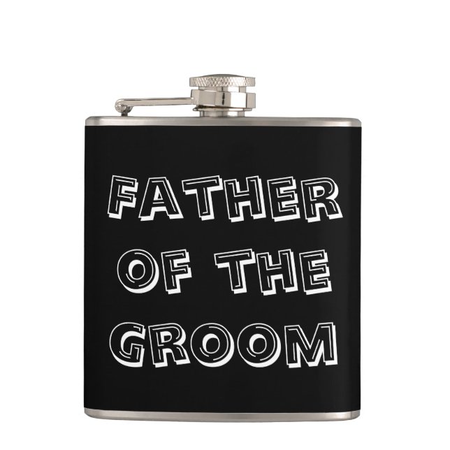 Father of the Groom | Wedding Flask (Front)