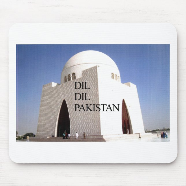 Father of the Nation: Mazar-e-Quaid Mouse Pad (Front)