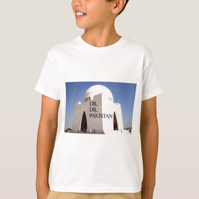 Father of the Nation: Mazar-e-Quaid T-Shirt (Front)