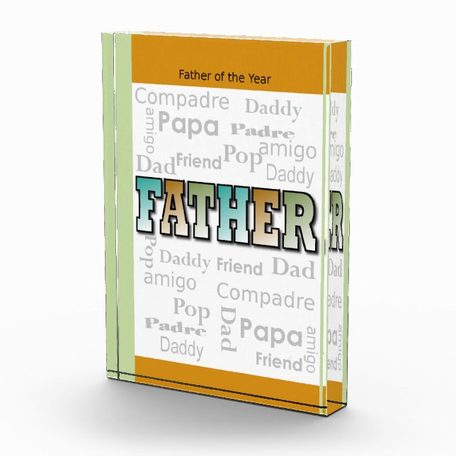 Father of the Year Award (Right)