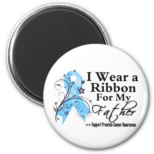 Father Prostate Cancer Ribbon Magnet